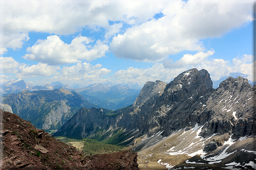 foto Forca Rossa e Passo San Pellegrino